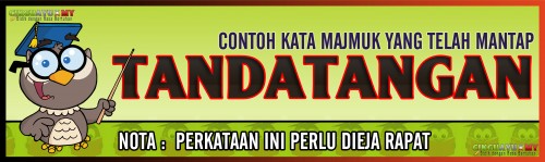 tandatangan