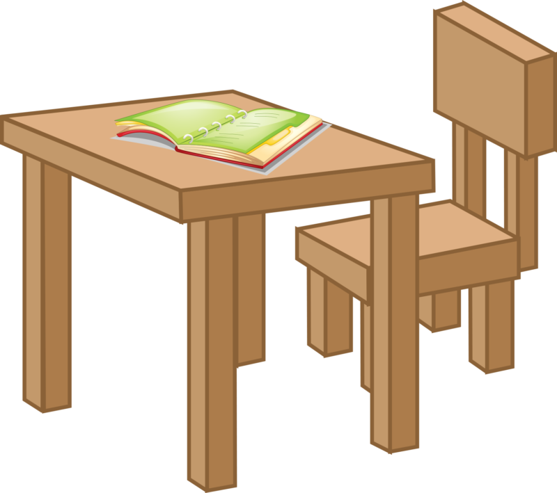 doodle-kerusi-meja-dan-buku
