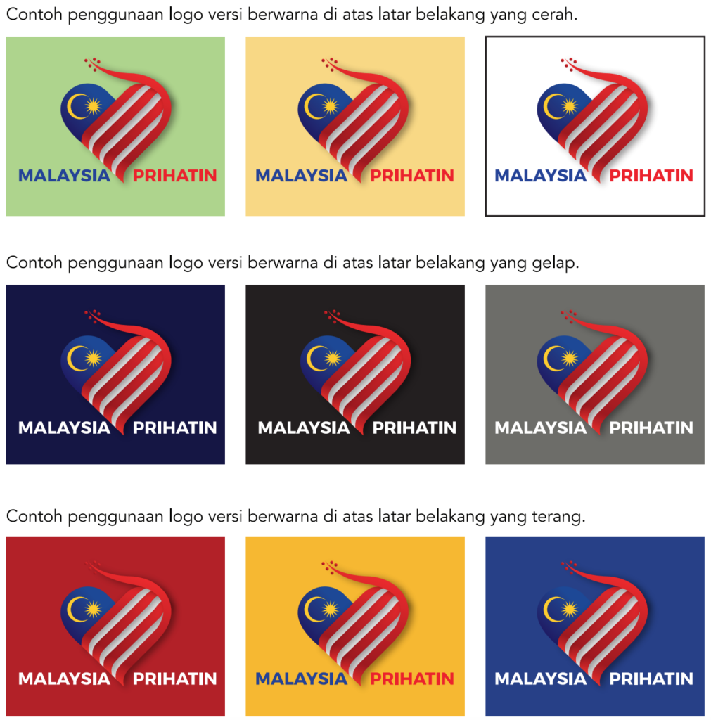 Malaysia logo 2021 hari Malaysia Prihatin